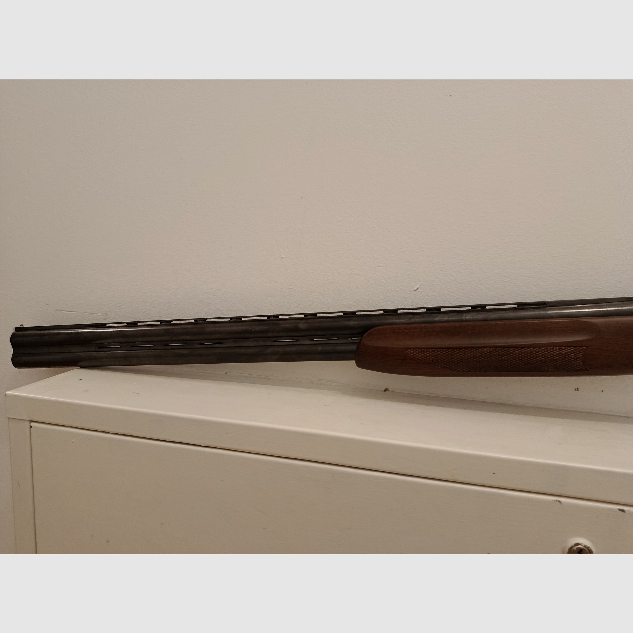 double-barreled shotgun