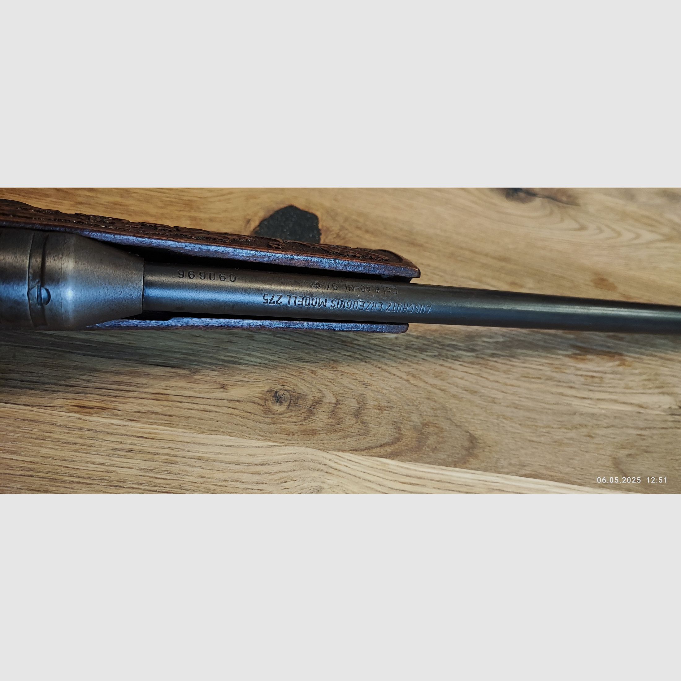 Anschütz Mod. 275 im Jagd-Schaft Sammlerstück 
