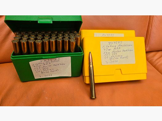 Munition Kaliber 8x75 RS 13 g Nosler