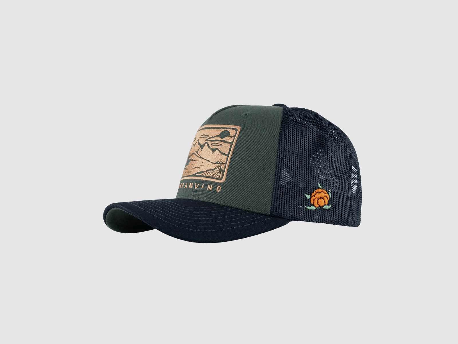 SQRTN Nordanvind Trucker Mütze Olive