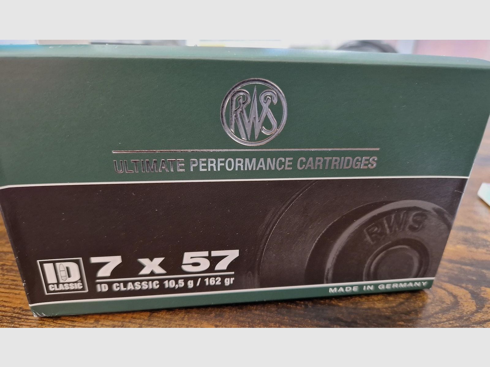 Patronen RWS 7x57 ID Classic Neu und OVP
