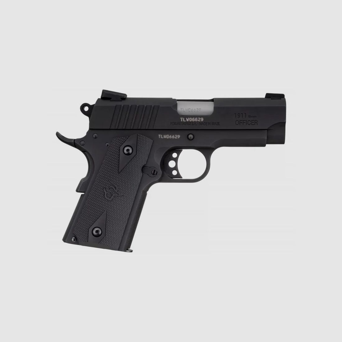 PISTOLET TAURUS 1911 OFFICER 9MM LUGER MATTE BLACK