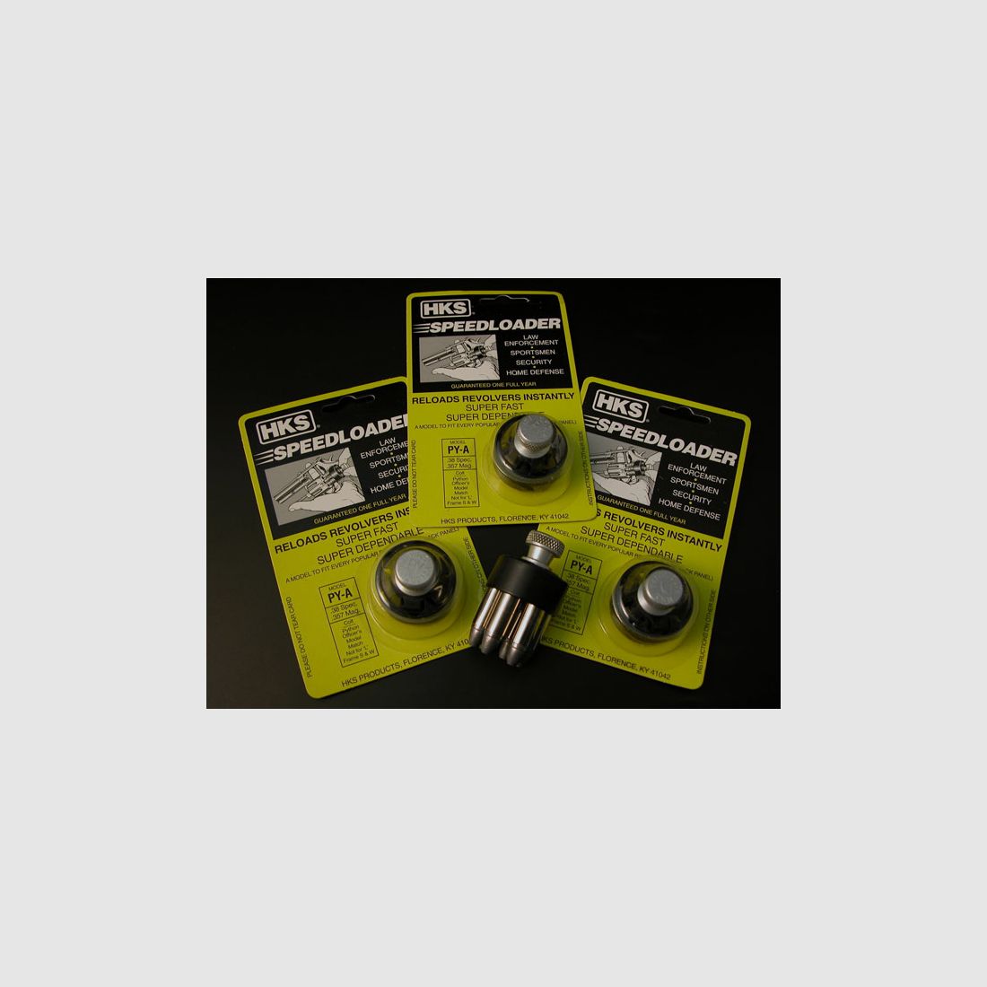 HKS - Speedloader Mod. PY-A, 3Stück