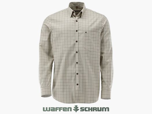 Tom Collins Hemd Regular Fit mit Stick Ecrue
