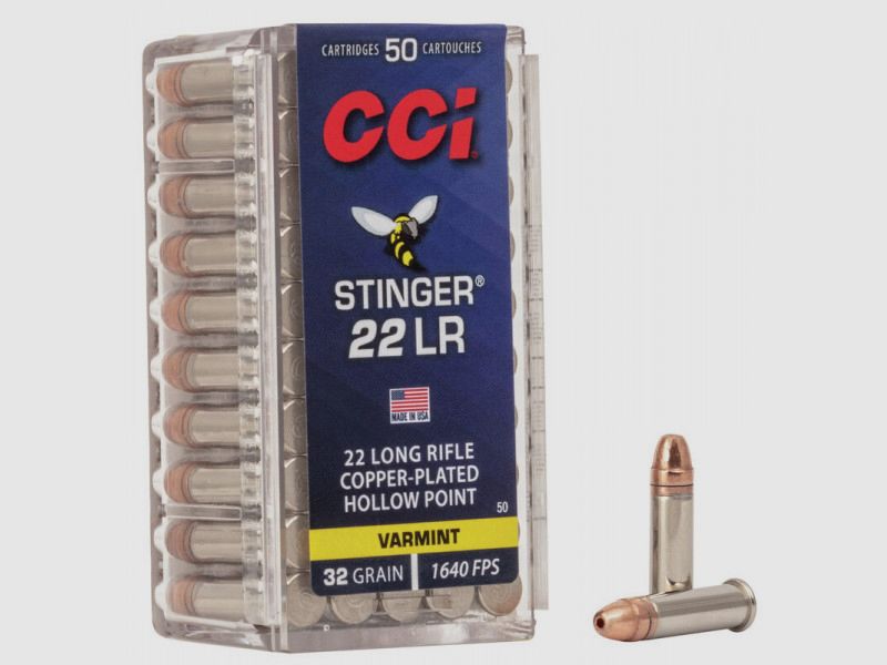 CCI STINGER .22LR - 50 SCHUSS