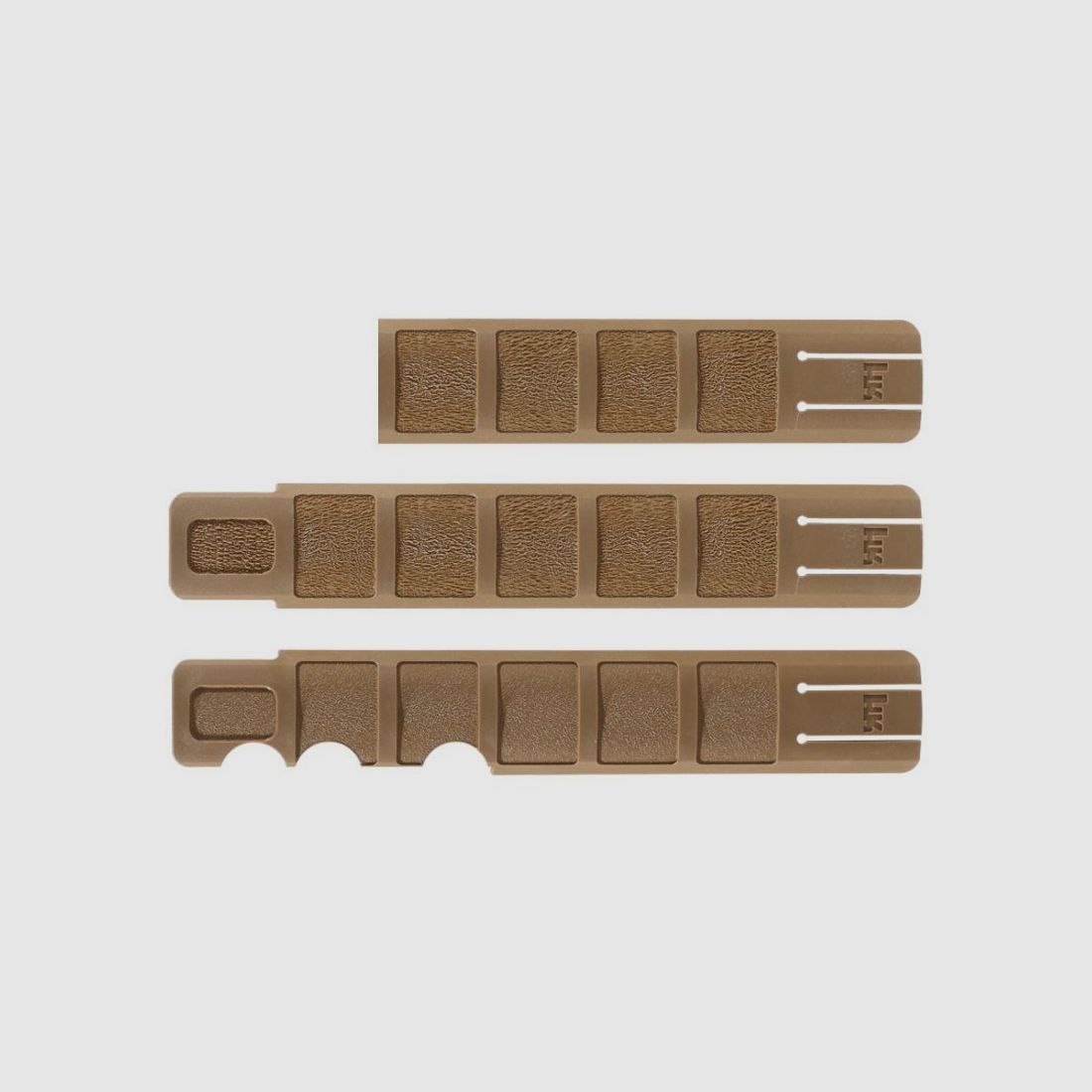 Heckler & Koch Picatinny Beschermrailset RAL8000