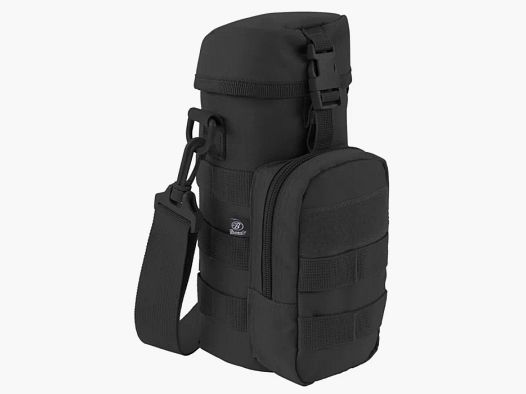 Sac ceinture / Sac bandoulière / Porte-bouteille Brandit "Porte-bouteille II" - Noir