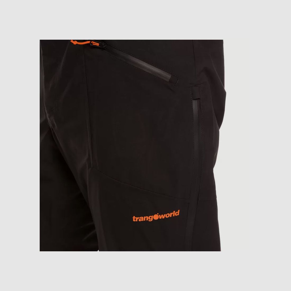 Trangoworld PANTALON LONG ALADREN NOIR, image 6 sur 12