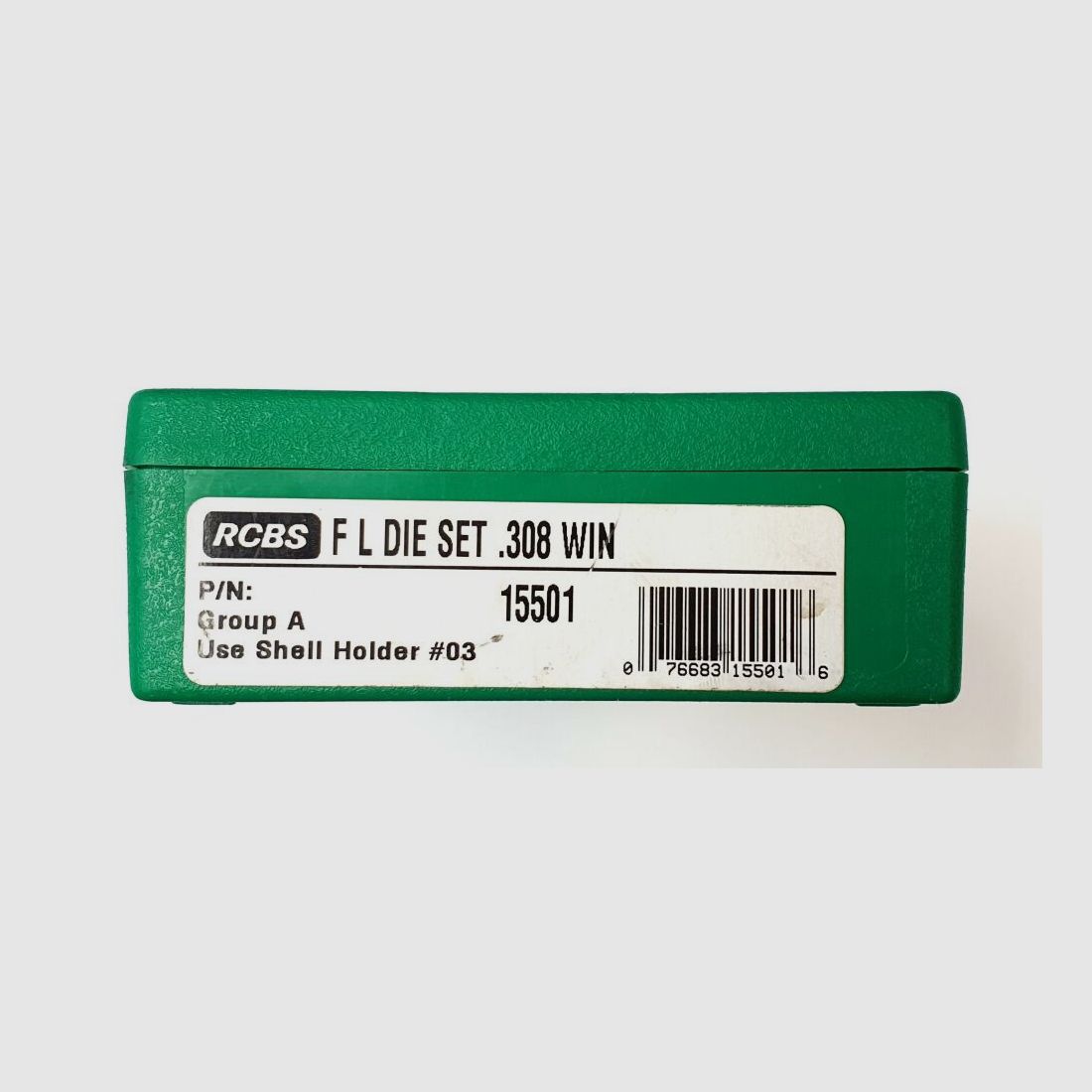 RCBS Reloading Die Box P/N 15501