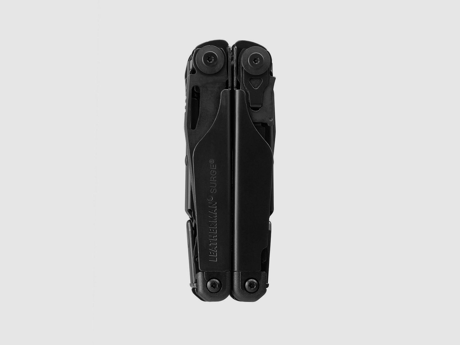 Leatherman SURGE Black, Nylon Holster, Schwarz, L