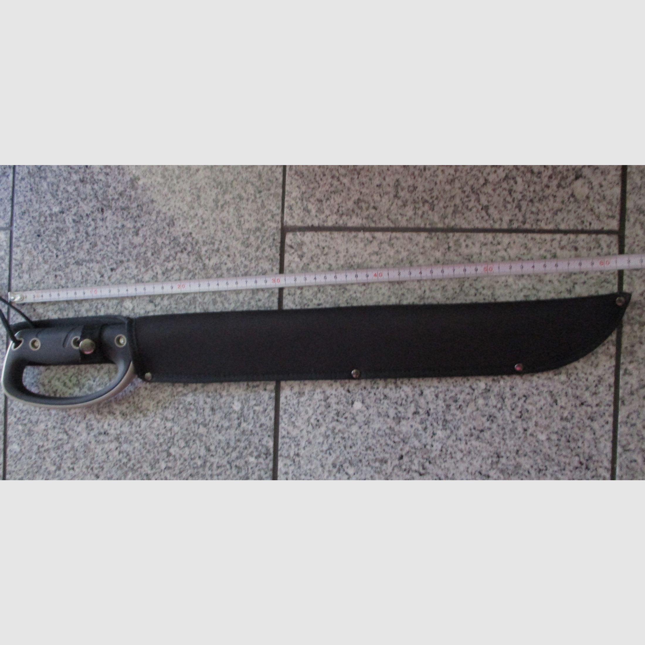 M-Tech knife + machete + knife stand, new for outdoor