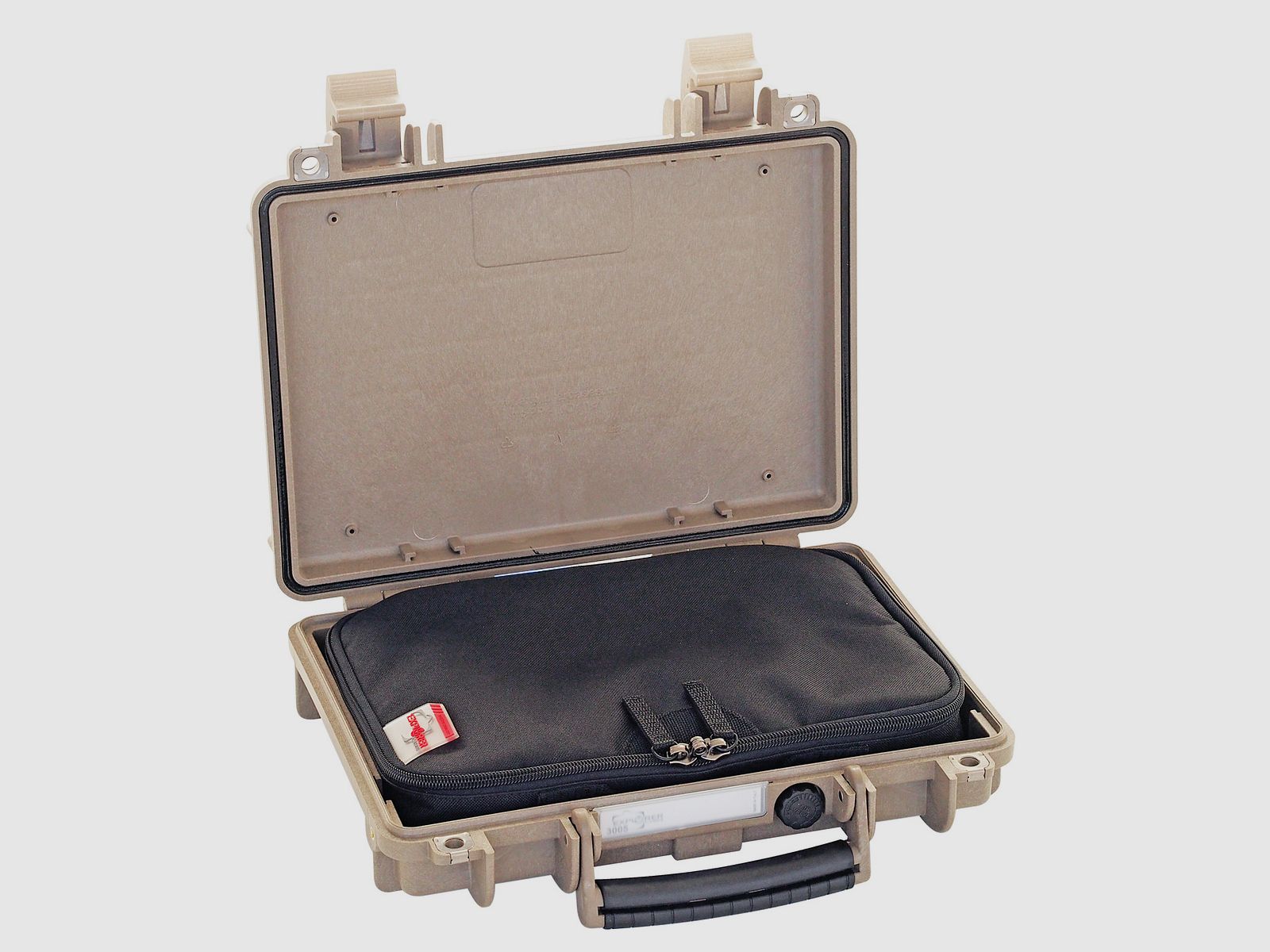 Explorer Cases Mod. 3005 – 326x269x75 – walizka ochronna na broń krótką, zdjęcie 1 z 8