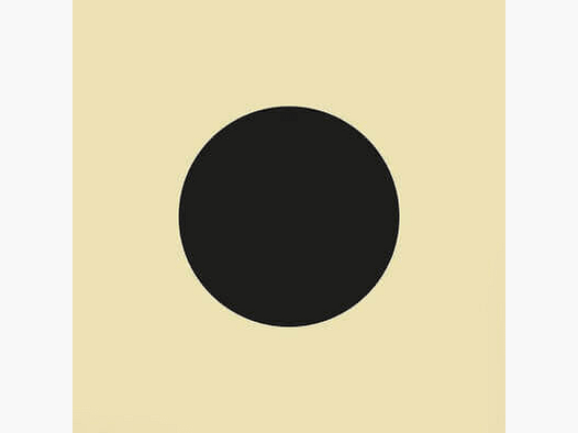 Zielscheibe für KK 50m Ausbildungscheibe mit Kreis 250 Stück