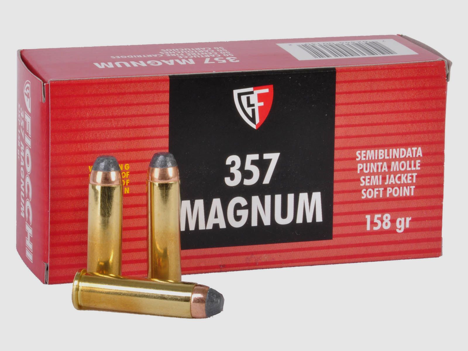 Fiocchi .357Mag TM SJSP 10,24g - 158gr