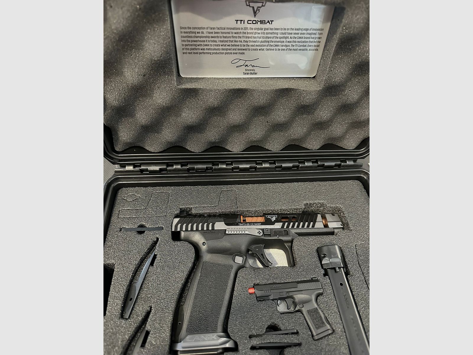 Canik TTI Combat Smoke 9×19, Bild 2 von 2