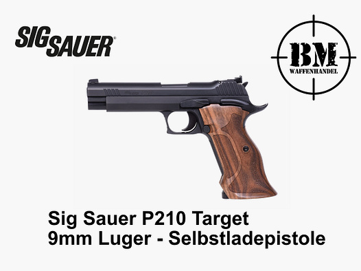 Sig Sauer P210 Target 9mm Luger - Selbstladepistole Matchpistole