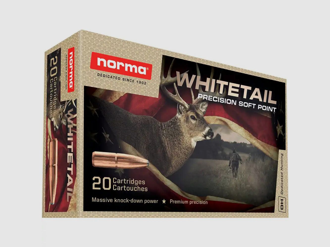 Hornady Whitetail SP 9.7g/150grs à20 .308 Win