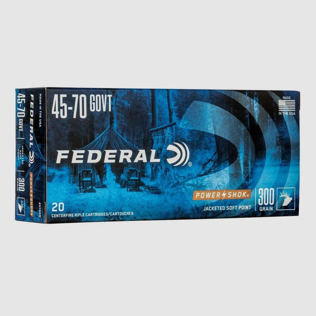 .45-70 Gov. TLM FK 300 grs. Federal Ammunition