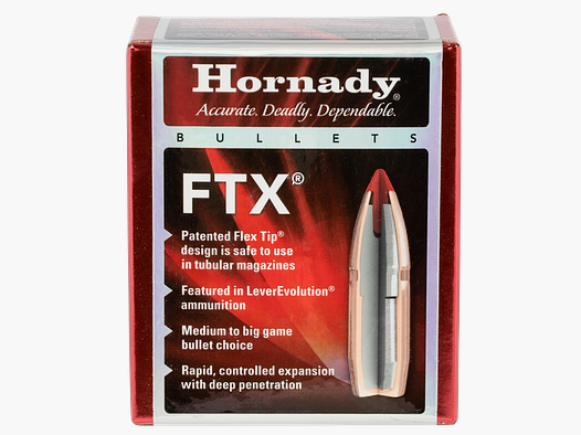 Hornady Geschosse .30/.308 – FTX – 135gr #3027