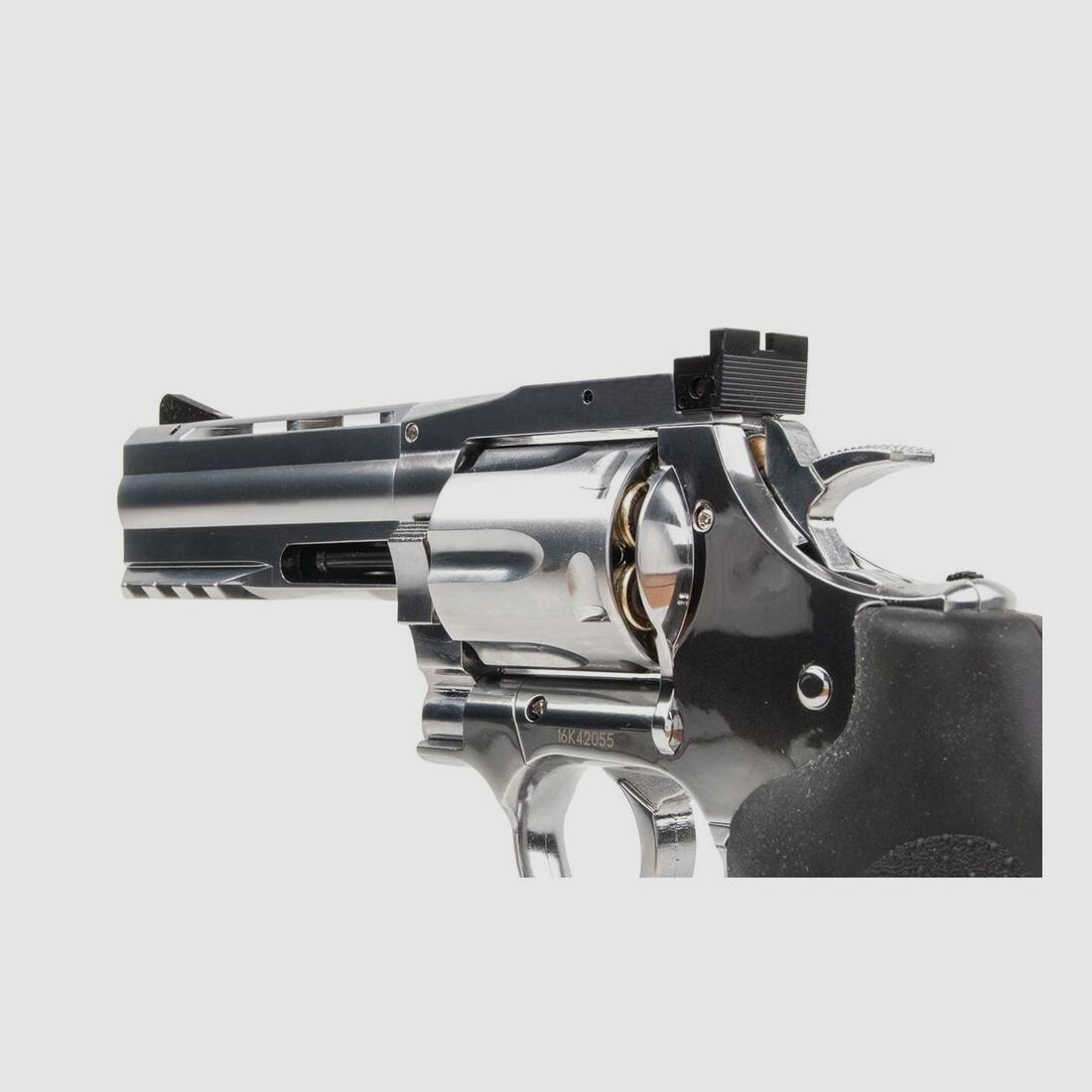 Dan Wesson 715 4" .177 Silber 4,5mm Druckluft Co2