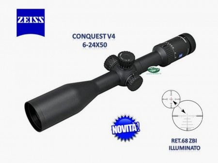 ZEISS CONQUEST V4 6-24x50 ret.68 ZBI Illuminated