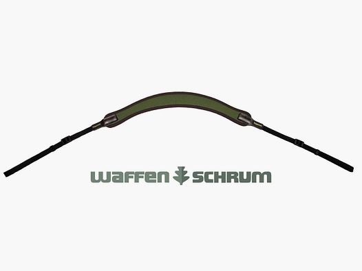 Niggeloh Fernglasriemen  Neopren - oliv/grün Outline Kontur