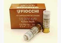 Schrotpatronen Fiocchi 12 HV 4/0 4,5mm Buck 12/70/16  35g!!!