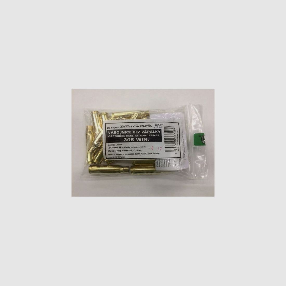 S&B BOSSOLI 308 WIN QT 20 PZ, immagine 1 di 4