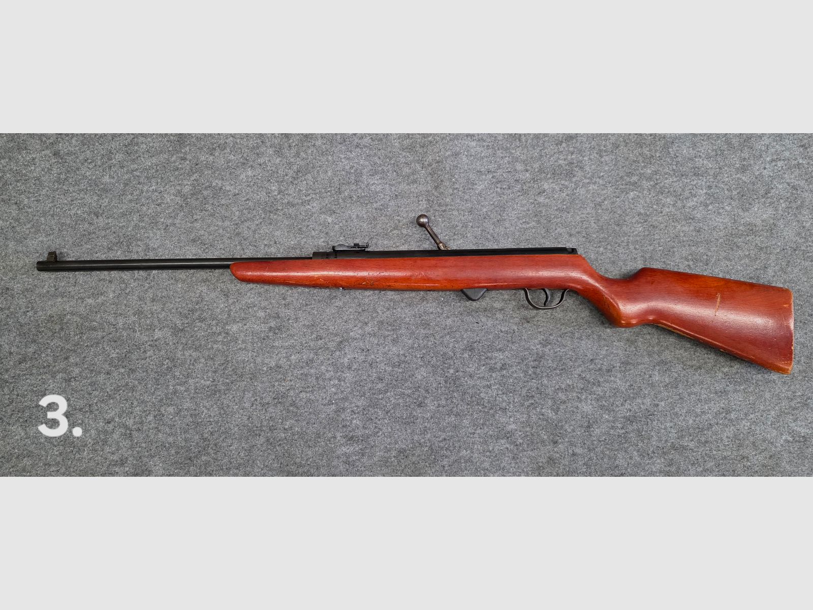 3.) Haenel 310 con disparador estándar cargador repetidor Kirmes 4.4mm carabina de aire