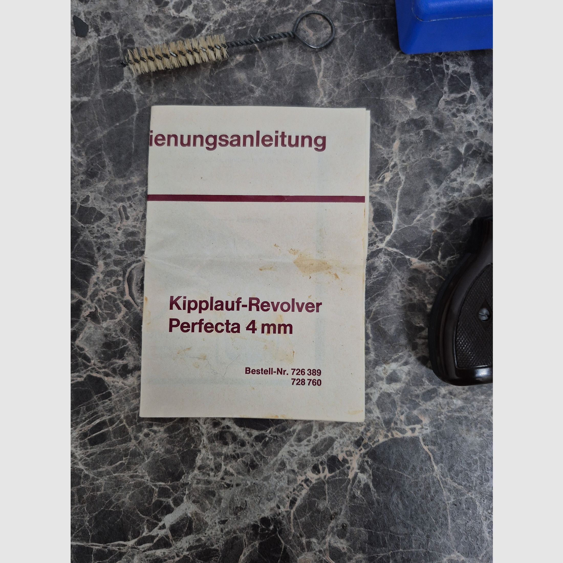 Perfecta Schreckschuss / Gas / Signal / Kipplauf - Revolver, 4 mm