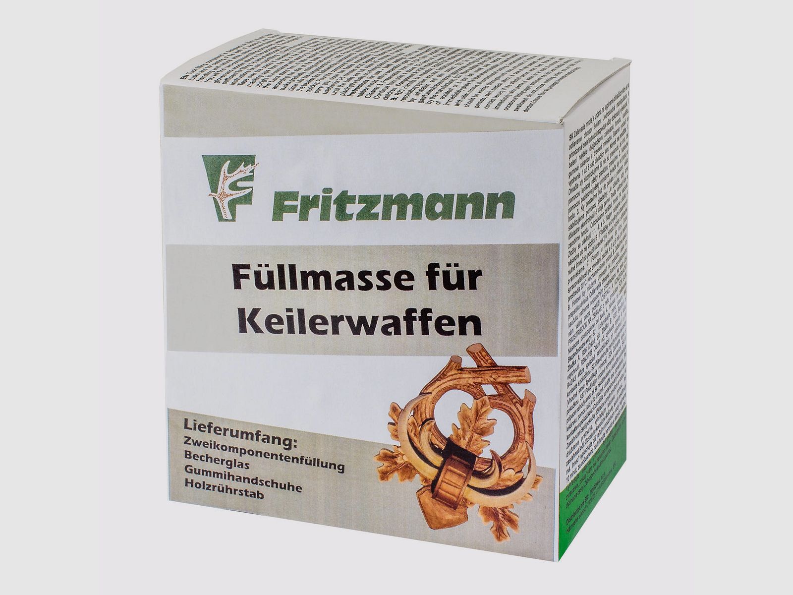 Fritzmann – Remplissage pour les dents de sanglier pour trophées, image 1 sur 2