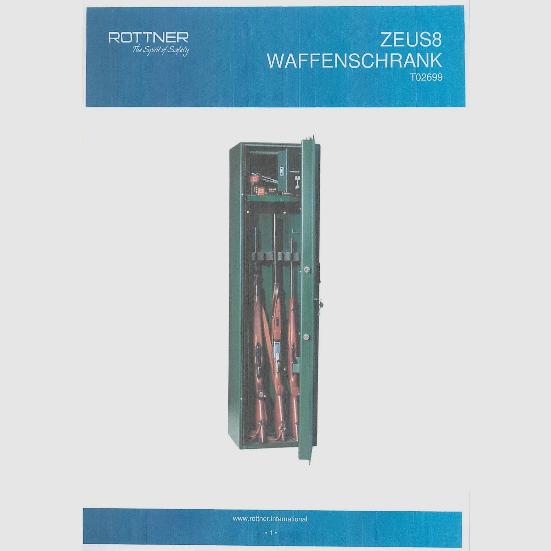 Waffentresor für Kurz und Langwaffen  