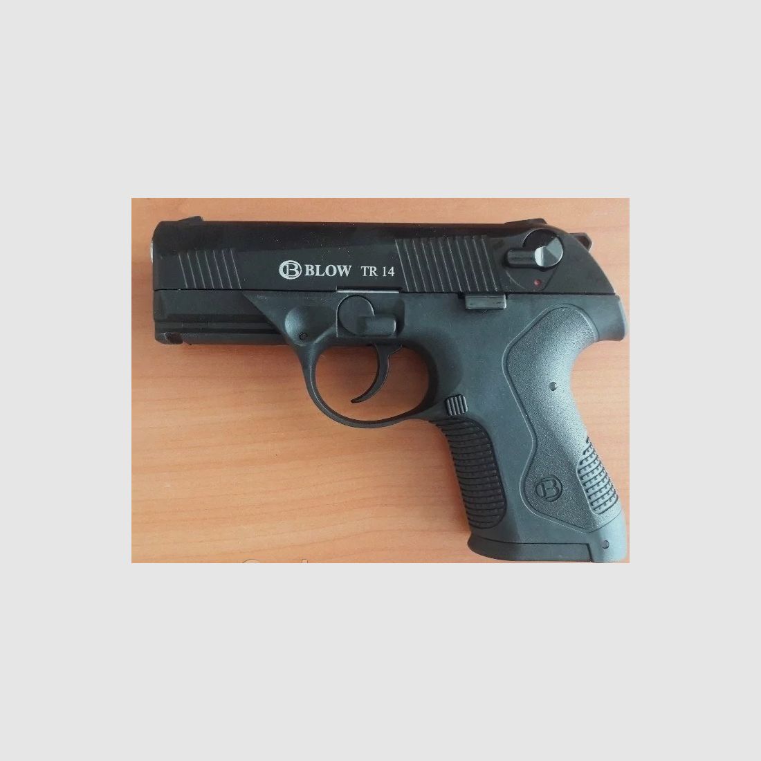 BLOW TR14D Green Carrera RS 30 9mm P.A.K. blank firing pistol in modern sport pistol style