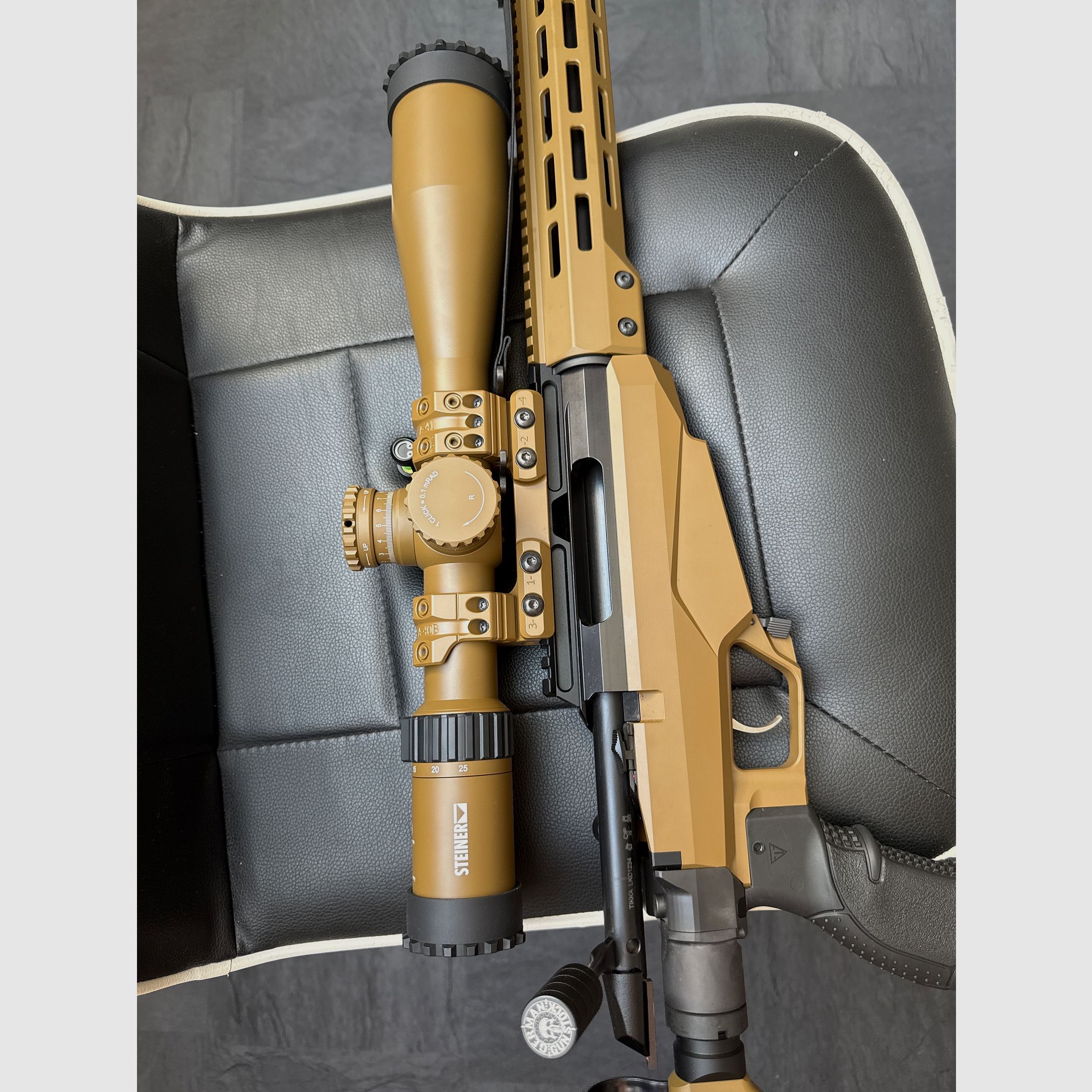 Tikka T3X TACT A1 6.5 Creed Steiner M5XI Spuhr Peterson Bremse