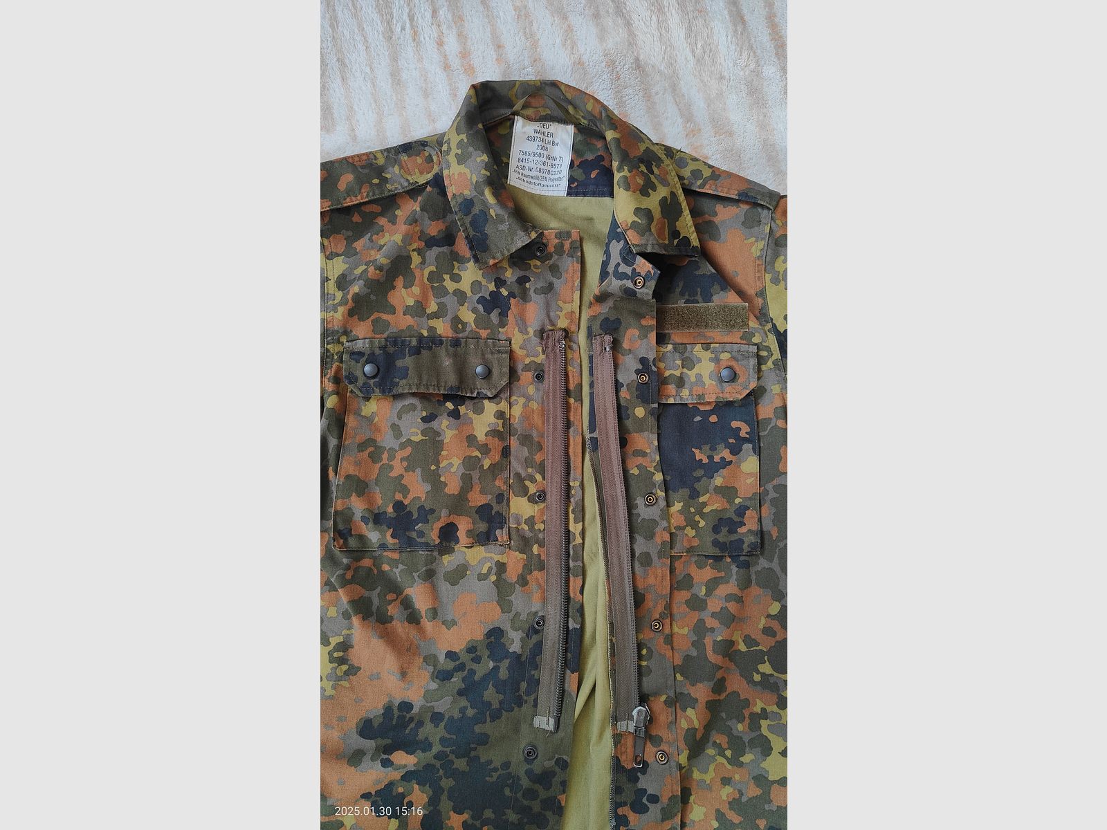 Bundeswehr Feldjacke Gr. M-L