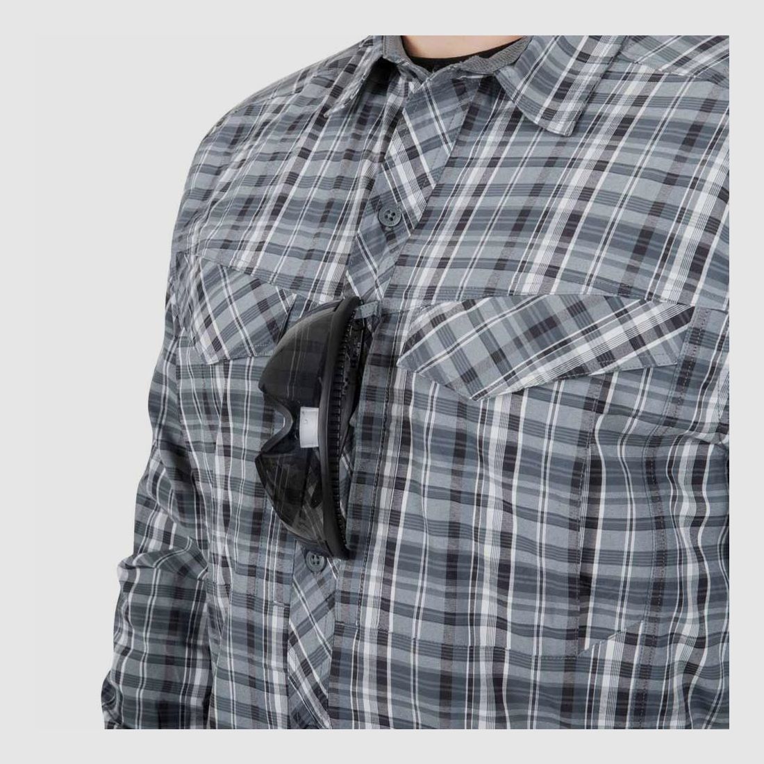 HELIKON-TEX DEFENDER Mk2 CITY SHIRT® STONE PLAID