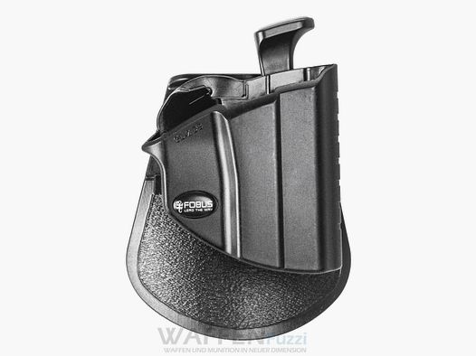 Fobus Paddle Holster ajustable con liberación por pulgar para pistolas Glock
