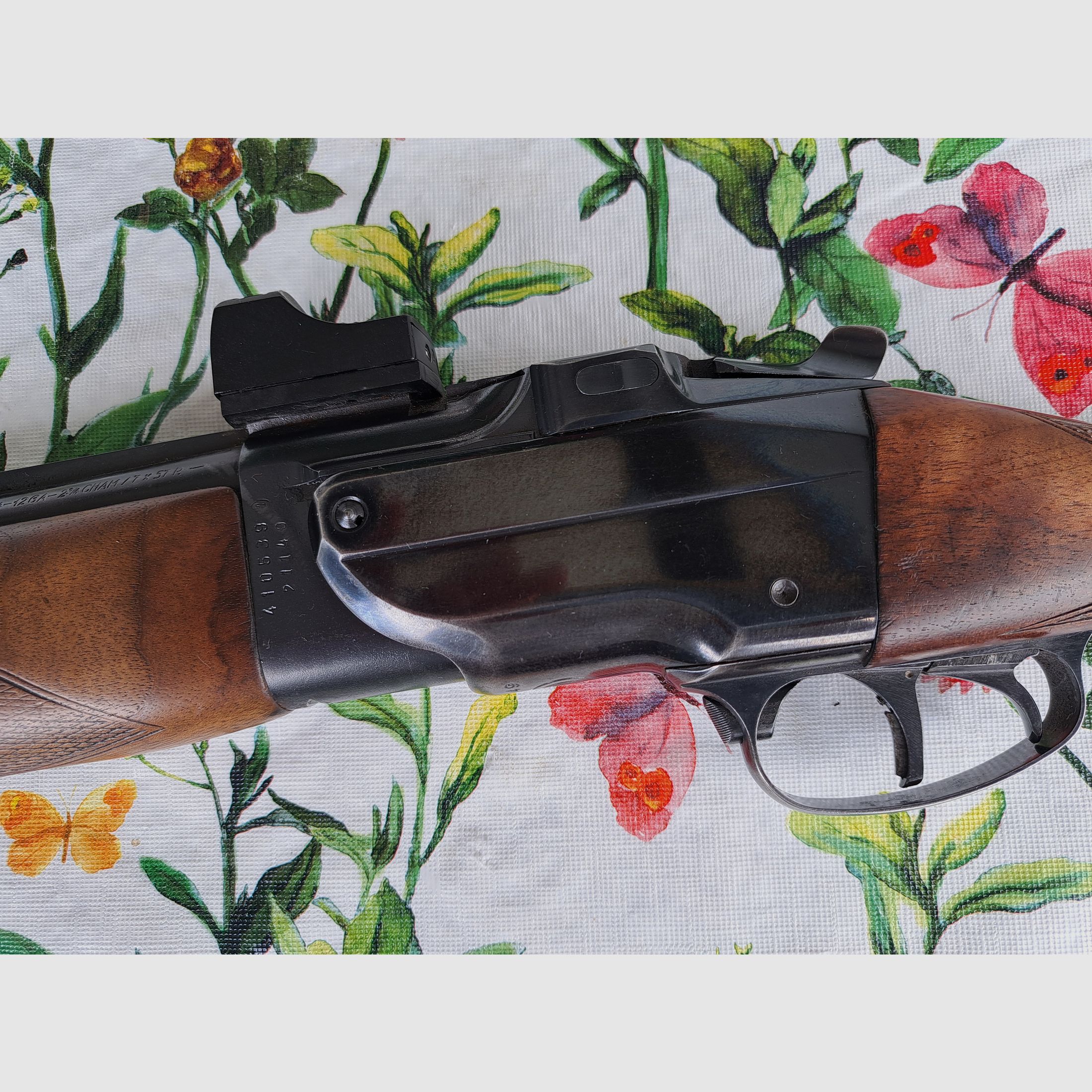 Brünner (CZ) ZH 104 Poldi Acero Especial con visor de punto rojo Docter