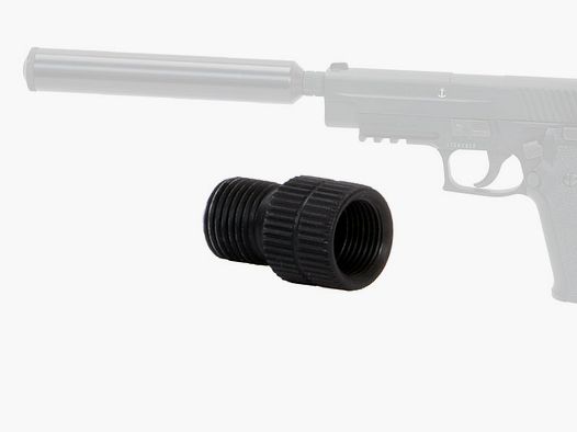 SchalldĂ¤mpferadapter fĂĽr CO2 Pistolen Sig Sauer P226, Kaliber 4,5 mm Diabolo