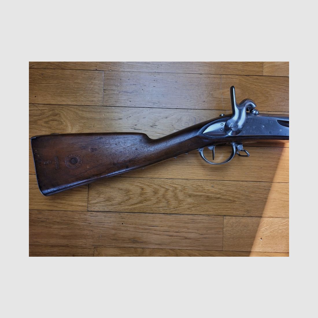 Eccezionale fucile d'Infanteria 1822 T (non Tbis) – Manifattura Reale Mutzig 1838 – Baionetta Stato MUSEALE, immagine 3 di 29