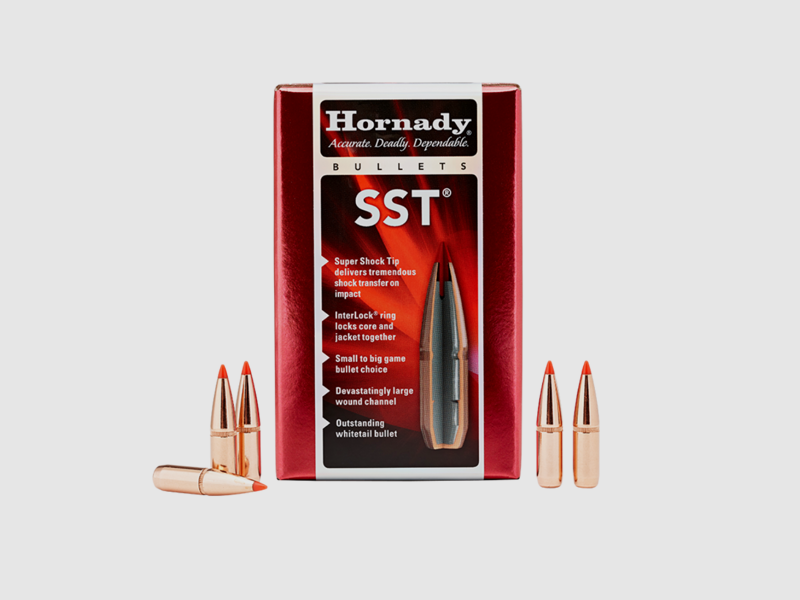 Balle Hornady 338 Cal .338 200gr SST (100)