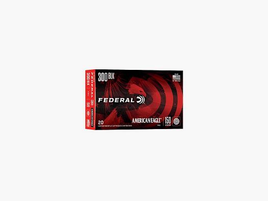 FEDERAL American Eagle - 300 AAC Blk - 150 grains - FMJ
