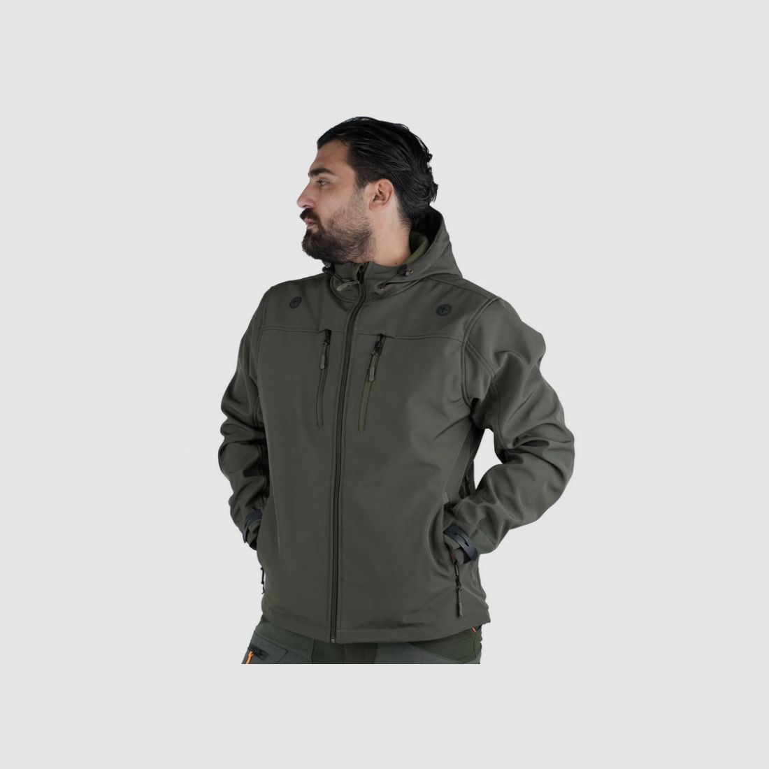 Veste Softshell Vient Verte, image 2 sur 3