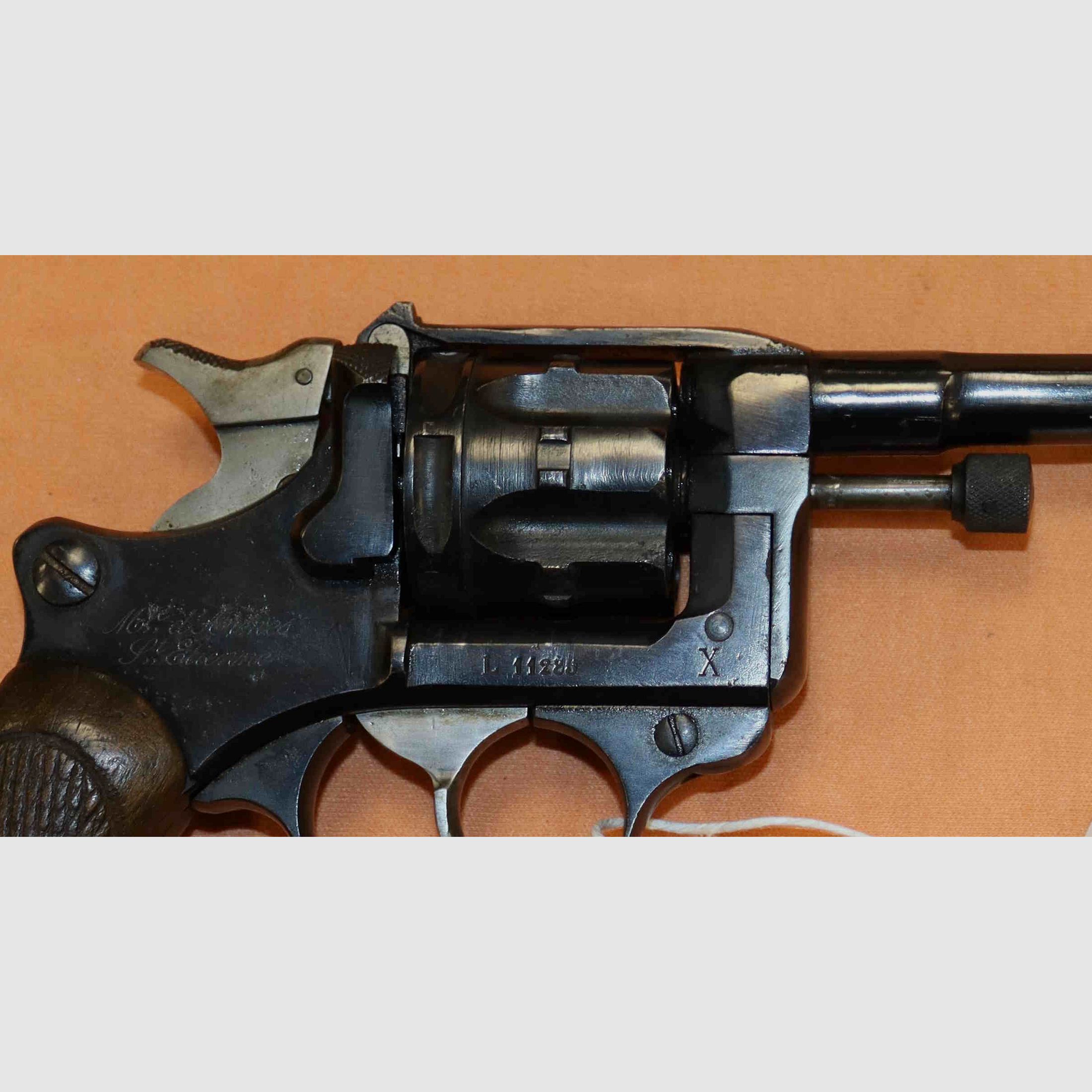 Revólver Saint Etienne Modelo 1892 Calibre 8 Lebel, imagen 6 de 9