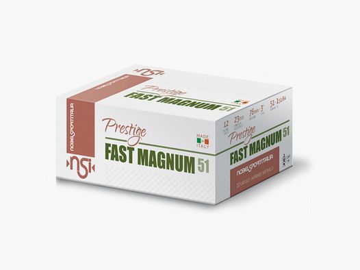 Cartucce NSI Fast Magnum 51 HP 12/70