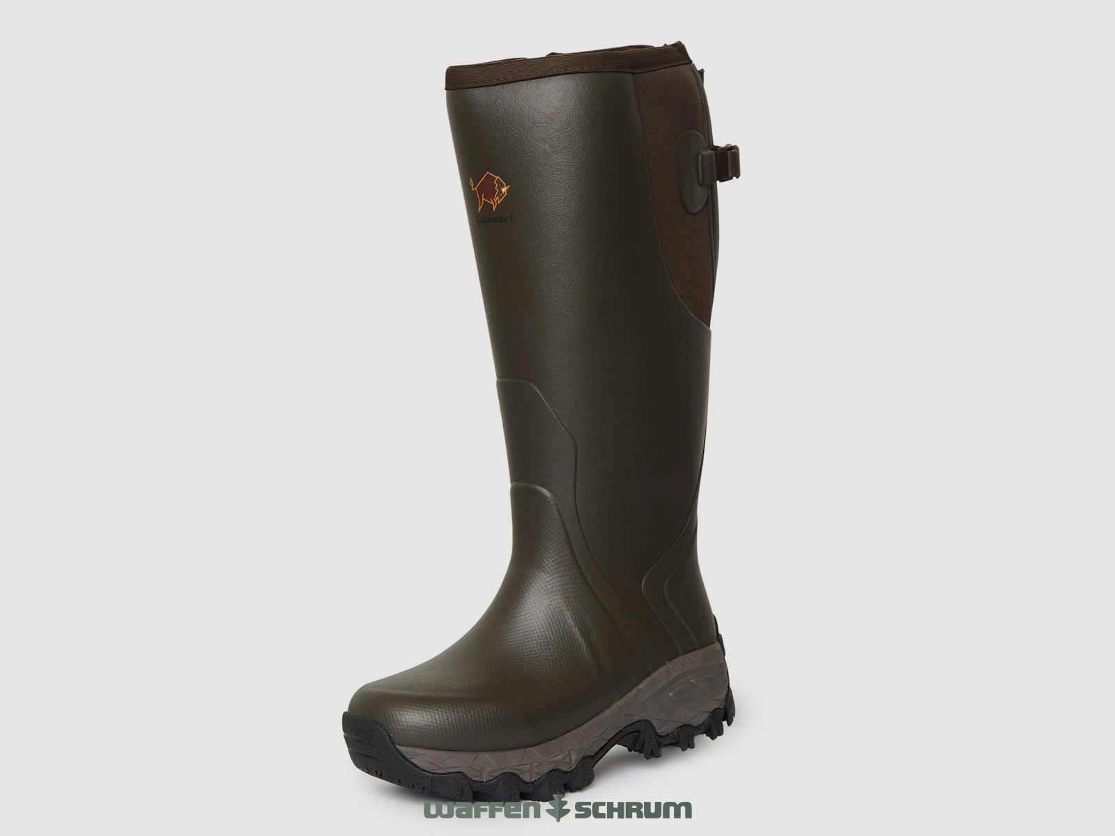 Gateway  Moor Country Lady 17'' 3mm side-zip Dark Brown