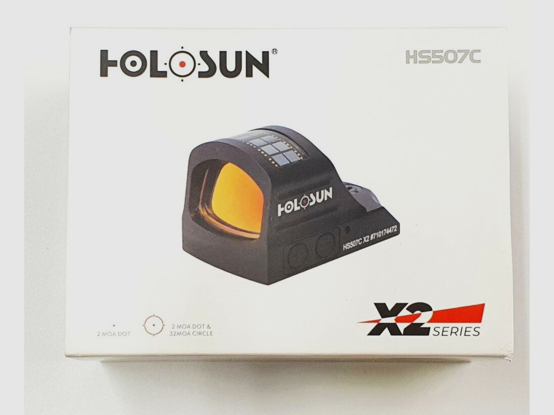 Holosun HOLOSUN Dot Sight CLASSIC HS507C-X2 Rotpunktvisier, gebraucht