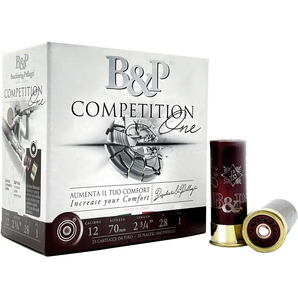 Patronen Baschieri & Pellagri COMPETITION ONE T2 Kal. 12/70 28g Nr. 7.5 Karton mit 250 Stück, Bild 1 von 2