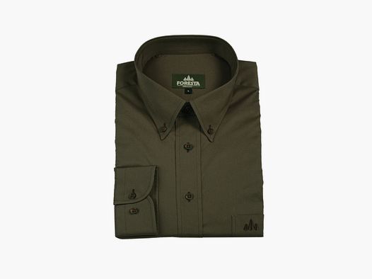 Foresta Jagdhemd Stretch M Oliv