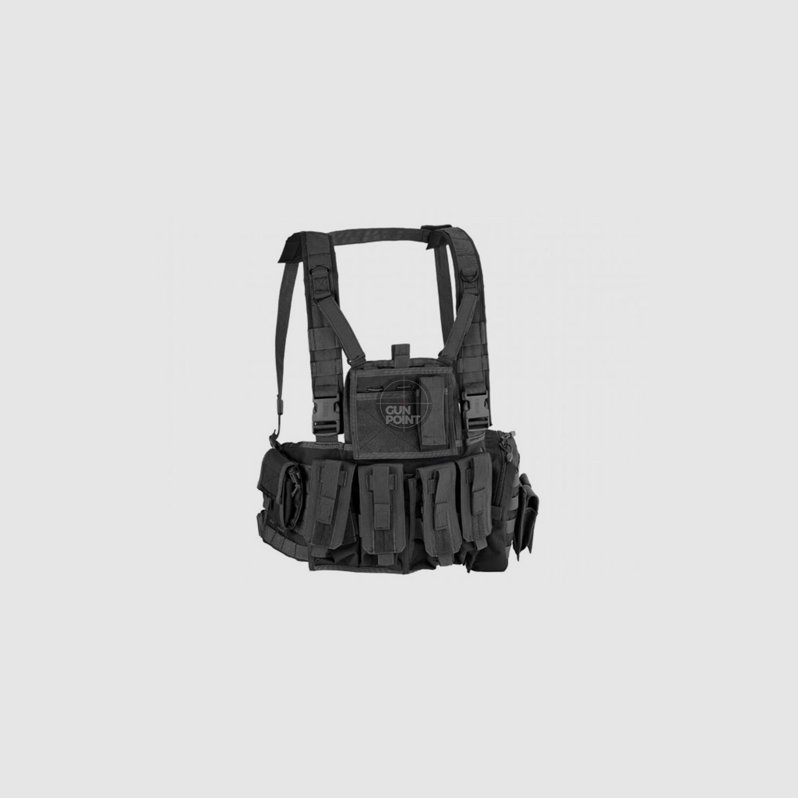 Defcon 5 Molle Recon Chest Rig Schwarz